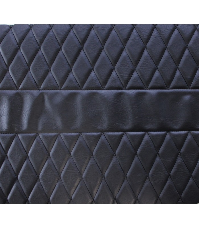 Garniture Simili Cuir Matelassée Tunnel Central - A110 - 3