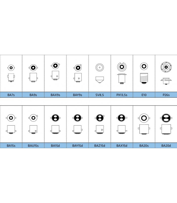 Ampoule globe 6V - 15W - BA15s - 2
