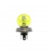 Ampoule globe 12V  - 45/40W - R2 - P45t - Code Européen - Jaune - 1