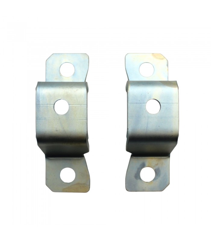 Pair of supports for rear trumpet travel stop on cross member (Right and Left) - 2