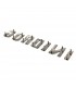 Rear hood chrome metal letters "Gordini" - 2