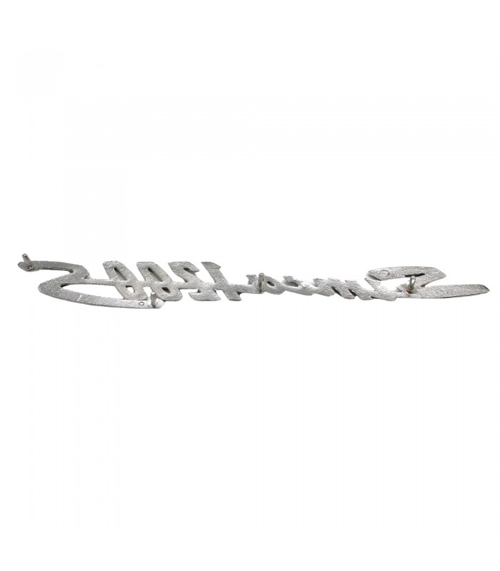 Monogramme chromé "Simca 1200S" pour capot Arrière - 1200S / CG - 2