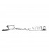 Chrome monogram "Simca 1000" - 2