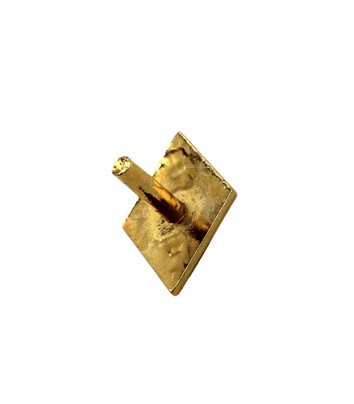 Monogramme losange doré "Renault" de face Avant ou Arrière - Losange (37x26mm - Grand modèle) à une fixation - 2