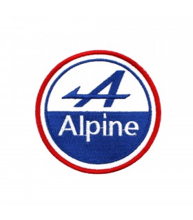 Ecusson rond "Alpine" - 1