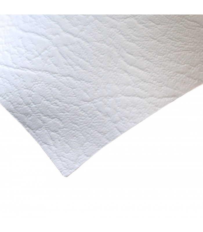 White Veined Faux Leather Headliner - A110 - 1