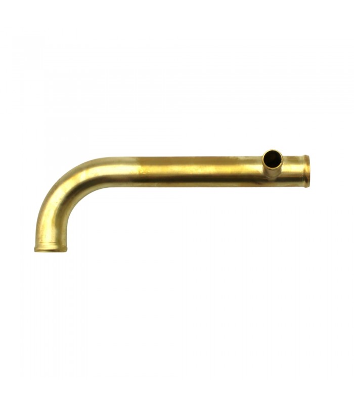 90° Brass Tube Ø 32mm: Front Right Radiator with heating connection - A310.4 - 2