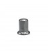 Chrome wheel nut for original steel rim M10x125 - R4 / 4L - Ref 7700625475 - 1