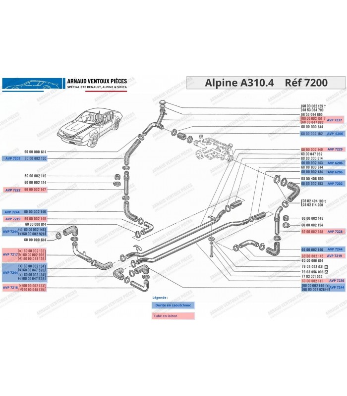 Rubber hose for radiator or engine compartment (90° elbow) - Ø 32mm - Ref 6000002134 / 6000002146 / 6000002928 - 5