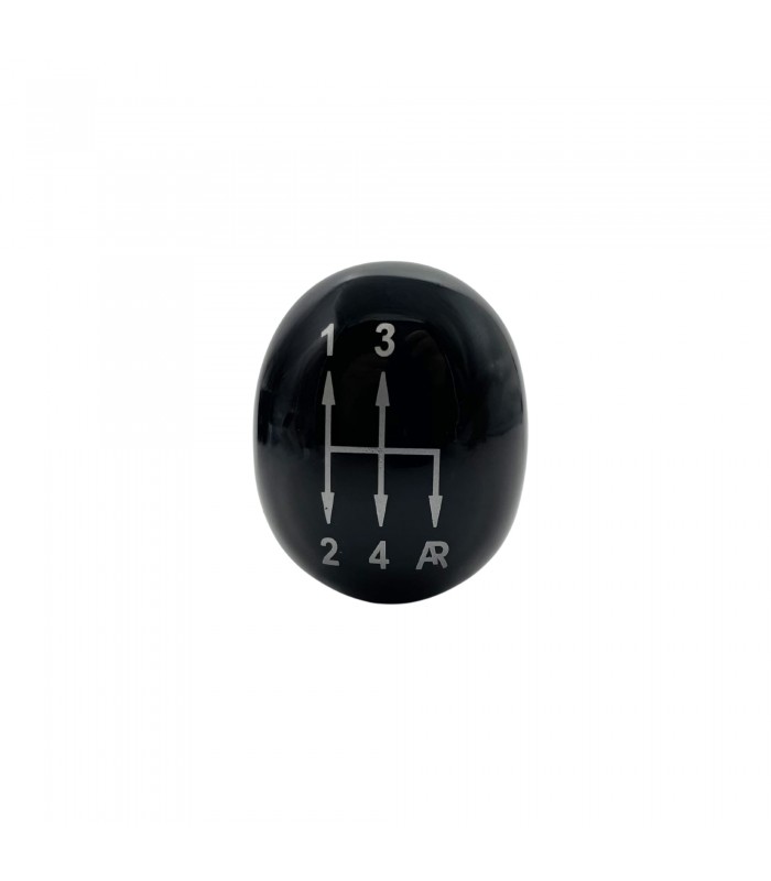 Pommeau de levier de vitesse en plastique - Montage d'origine avec levier au tableau de bord  - Réf 7700526565 - 2