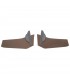"Bark Brown" colored fabric trim kit to stick on for interior door with rigid storage compartment - 4CV - 2