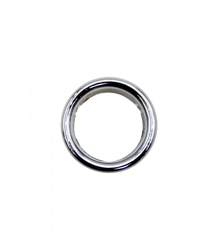 Anneau en aluminium chromé d'entrée d'air sur jupe arrière - 4CV (Version Espagnol - FASA) - 1