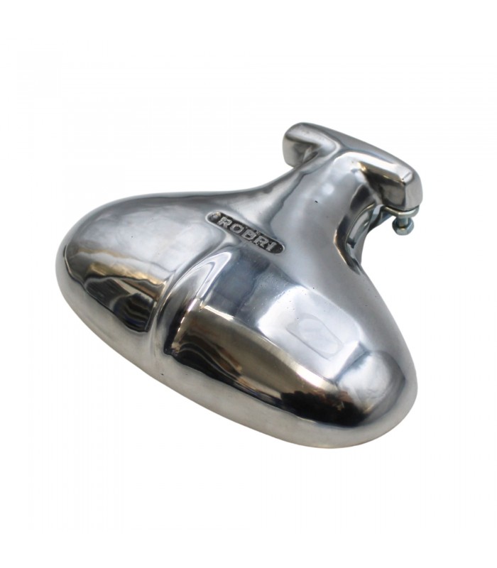 Sortie de tube d'échappement en aluminium type "Robri" (Queue de Carpe) - 4CV - 1