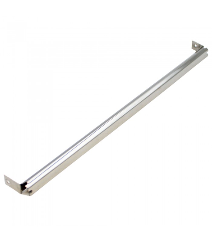 Montant en inox pour support de vitre Arrière fixe (Droite ou Gauche) - 4CV - 1
