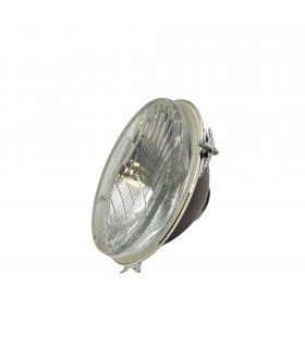 Optique de phare bombé pour montage avec douille d'ampoule d'origine (A ergots) - Ø 145mm  (Qualité supérieure de type Cibié) - 