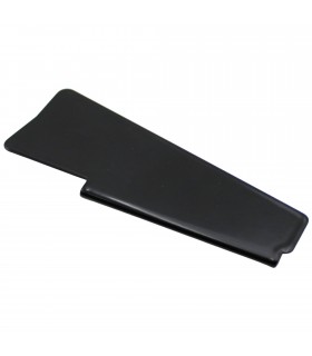 Déflecteur de balai d'essuie-glace en inox "Noir satiné" pour bras de largeur 5 ou 6 mm - 1