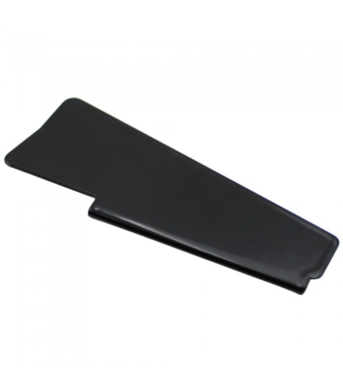 Déflecteur de balai d'essuie-glace en inox "Noir satiné" pour bras de largeur 5 ou 6 mm - 1