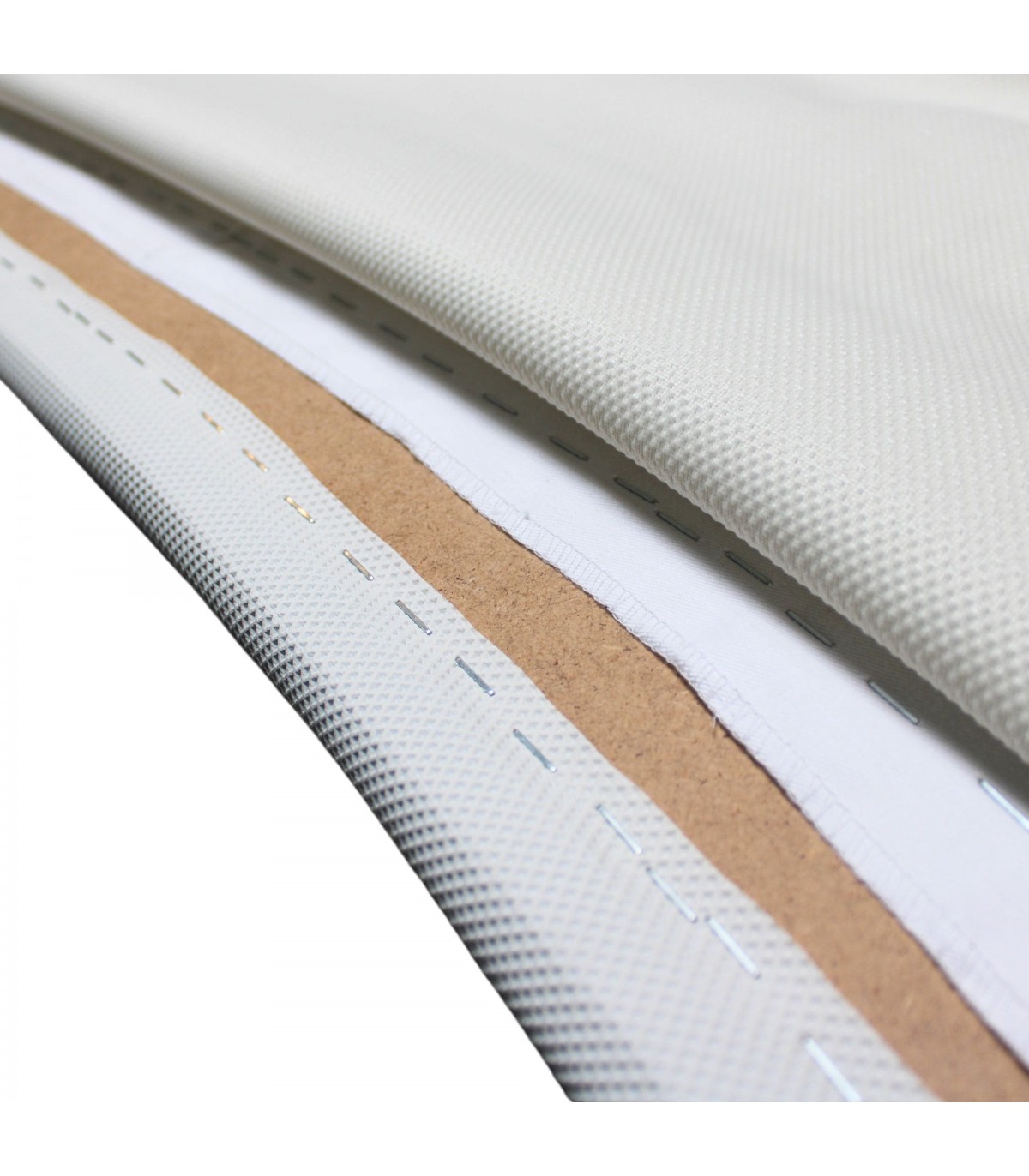 Off-white fabric headliner (Diamond point finish) 4 hoops - 4CV - 4