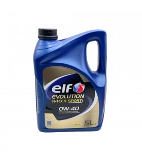 Huile moteur "ELF Evolution R-Tech Sport" - 0W-40 - 5 Litres - 1