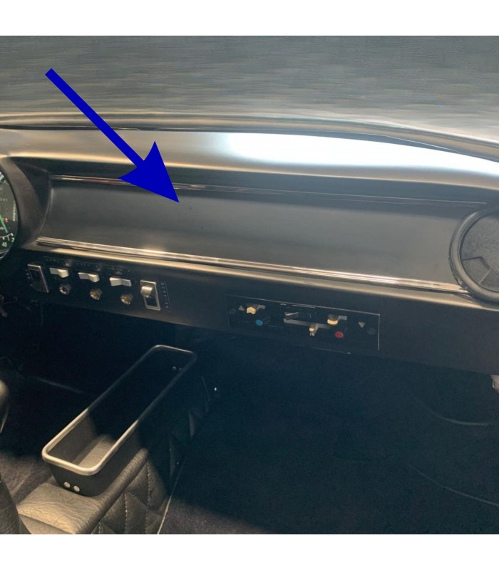 Habillage de tableau bord en inox - 2