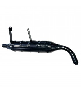 Exhaust silencer - 4CV - 1st model - Ref 0821017600 / 0821214500 - 1