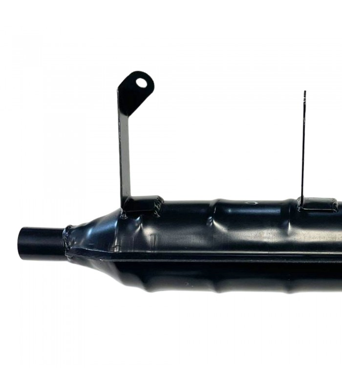 Exhaust silencer - 4CV - 1st model - Ref 0821017600 / 0821214500 - 2
