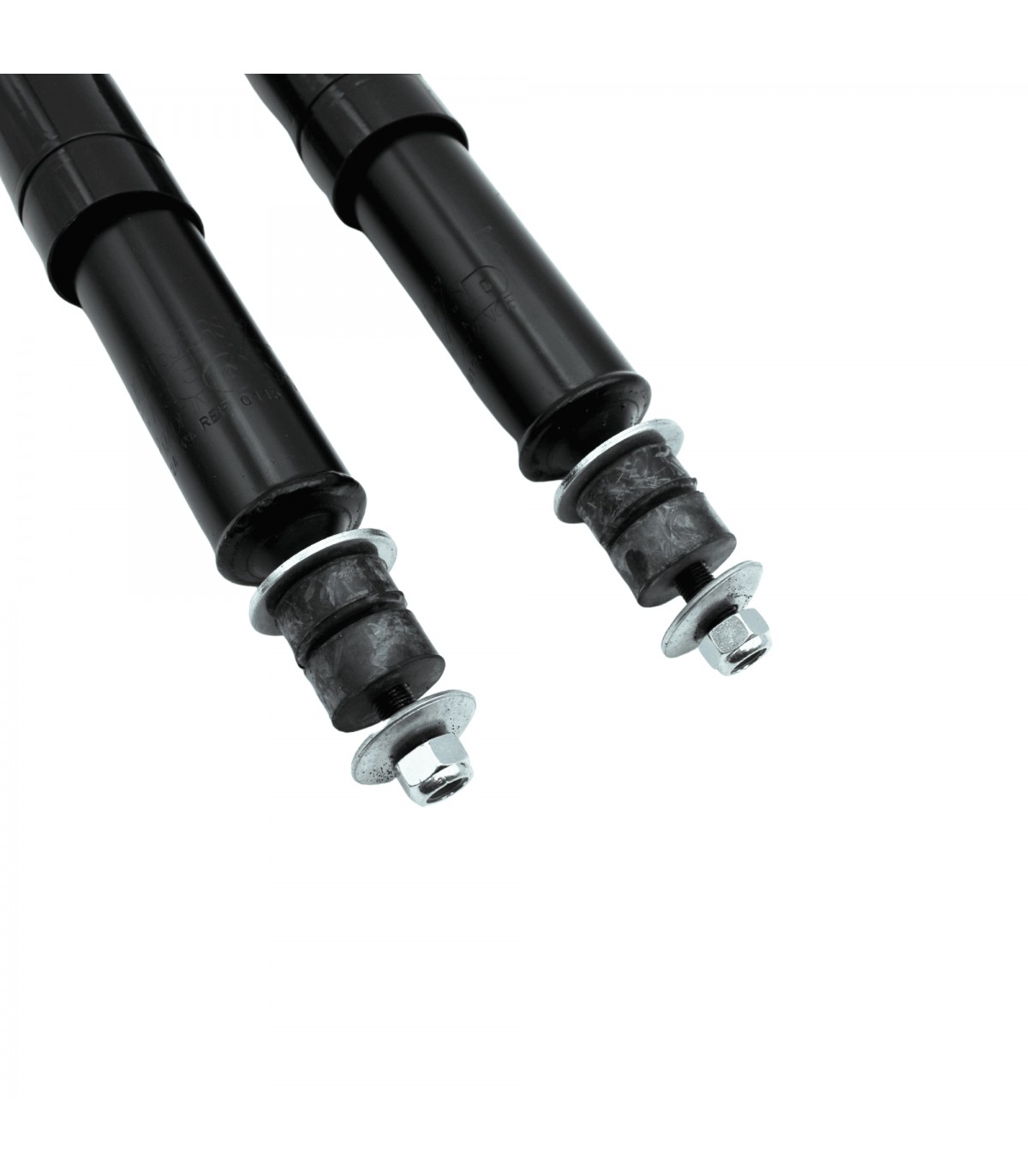 Pair of Rear Shock Absorbers (Rod / Eye) Original Type - R4 / 4L - (From 1961 to 09/1968) - 2