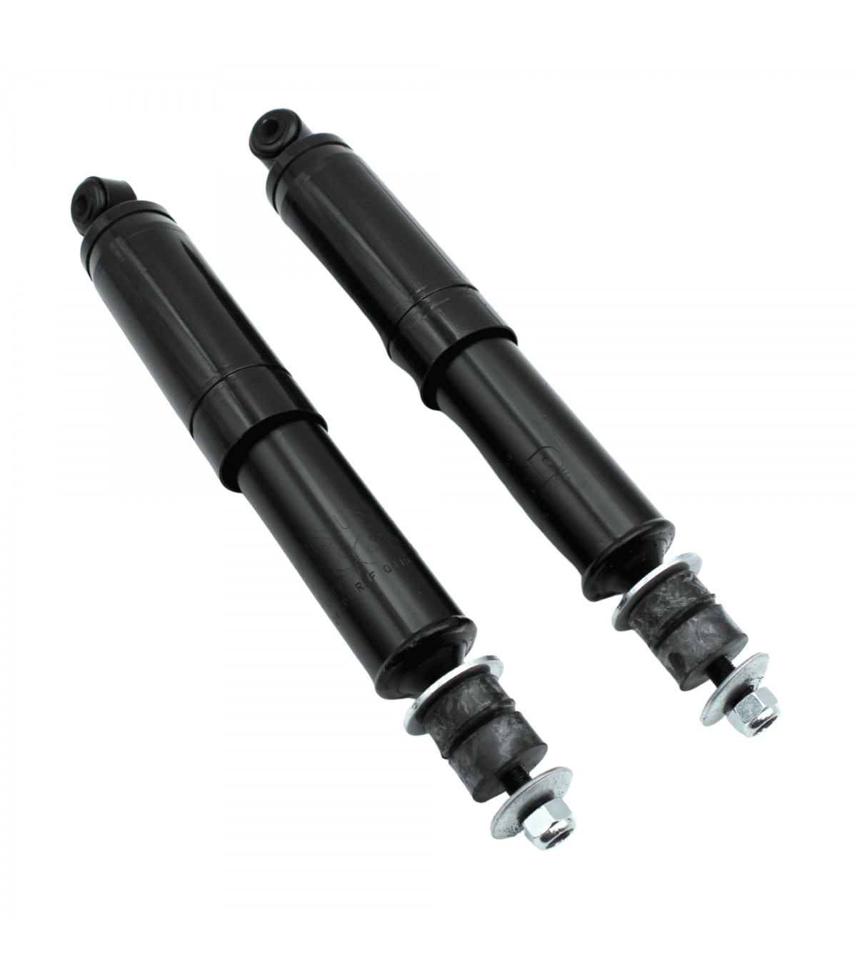 Pair of Rear Shock Absorbers (Rod / Eye) Original Type - R4 / 4L - (From 1961 to 09/1968) - 1