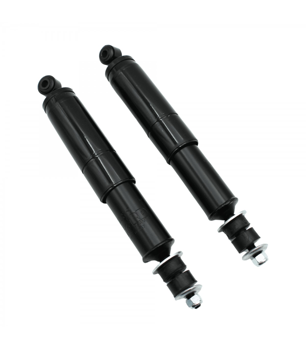 Pair of Rear Shock Absorbers (Rod / Eye) Original Type - R4 / 4L - RODEO - 1