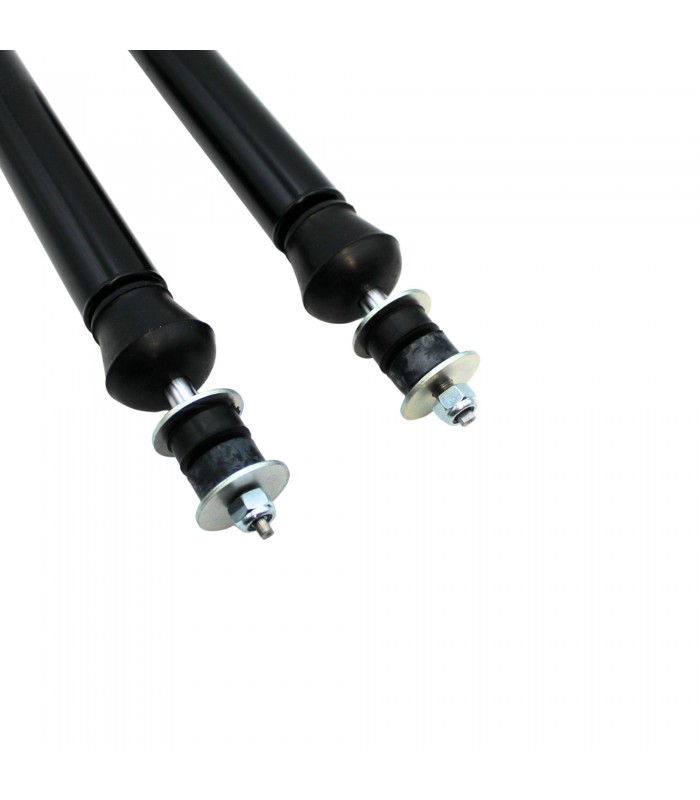 Paire d'amortisseurs Avant (Tige / Œil ) Type Origine  - R4 / 4L - (De 1961 à 09/1968) - 2