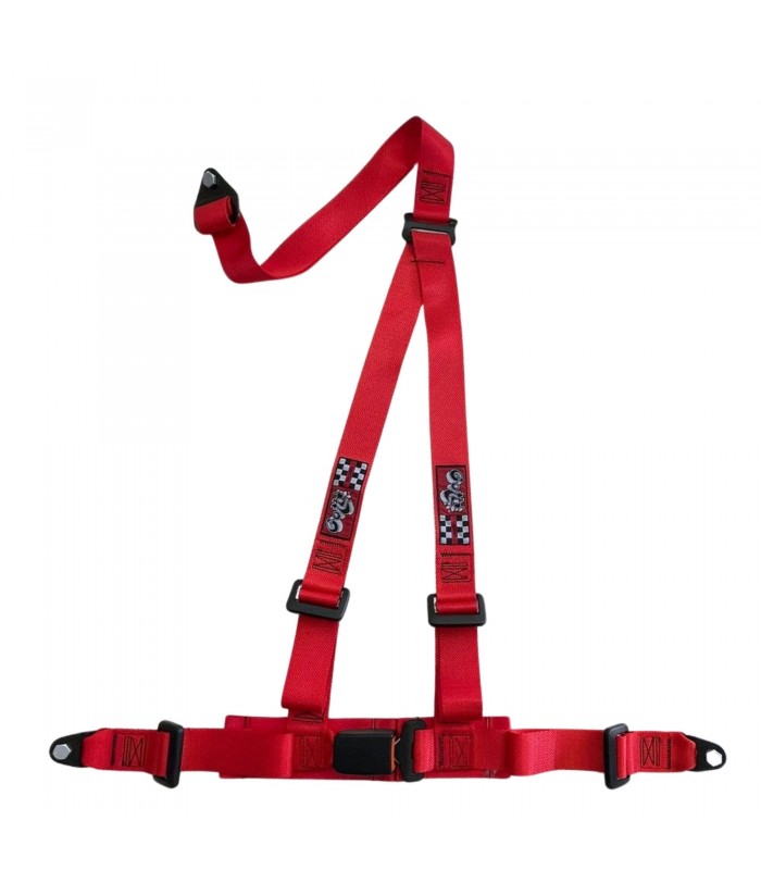 Vintage GOTTI 3-point harness - RED - 1