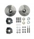 Large rear wheel bearing kit for small original brakes - Renault 8 / Caravelle / Floride / A110 / GT4 / Matra Djet - 1