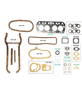 Complete gasket kit (Cylinder head gasket Ø 58mm) - Billancourt "Ventoux Gordini" engine (845cm³) - 2