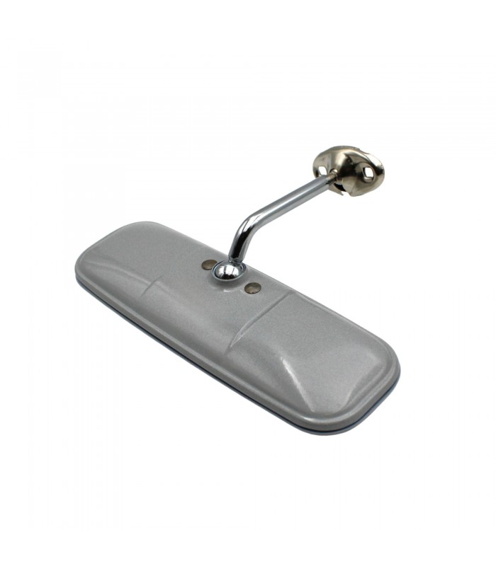 Original interior mirror in gray metal "Cipa"