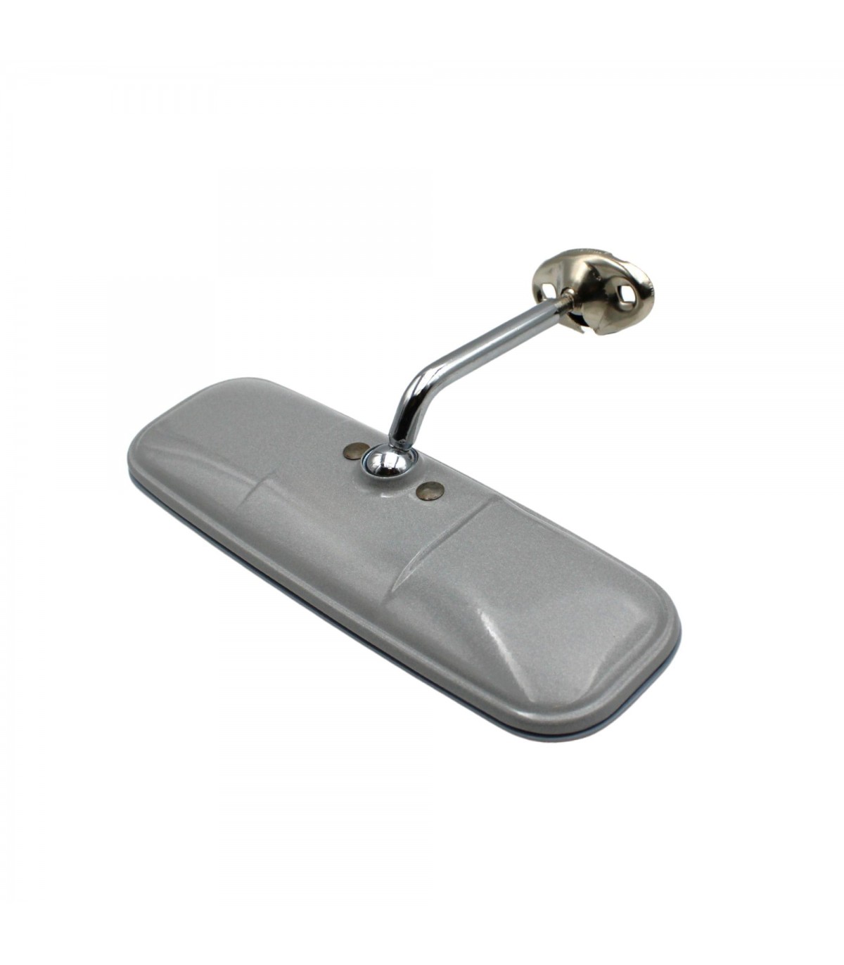 Original interior mirror in gray metal "Cipa"