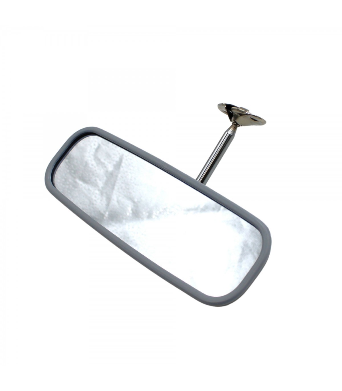 Original interior mirror in gray metal "Cipa"