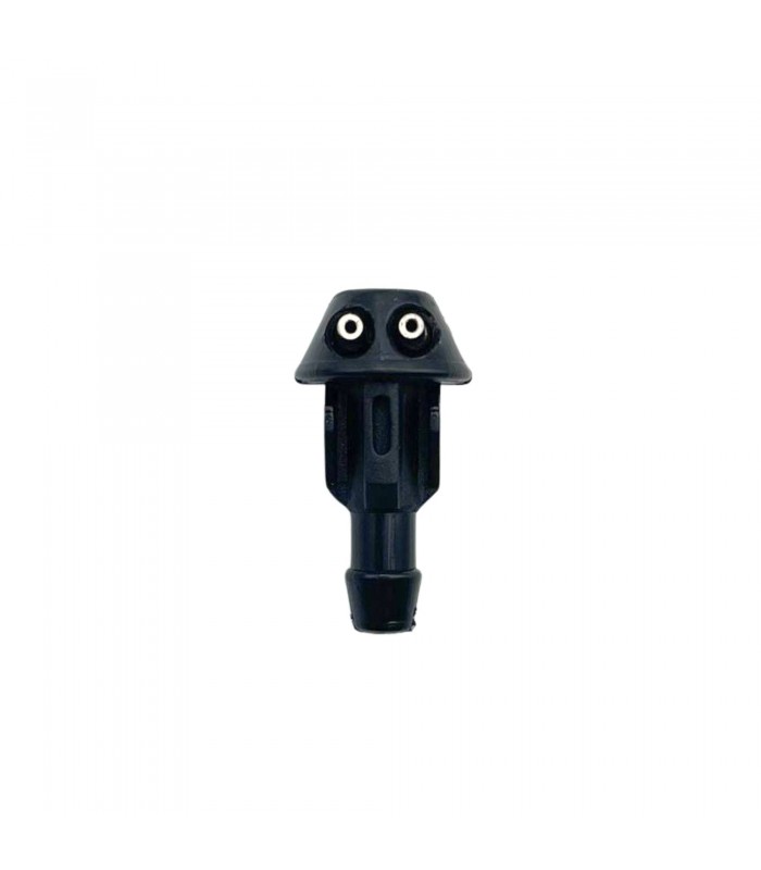 Black plastic washer nozzle