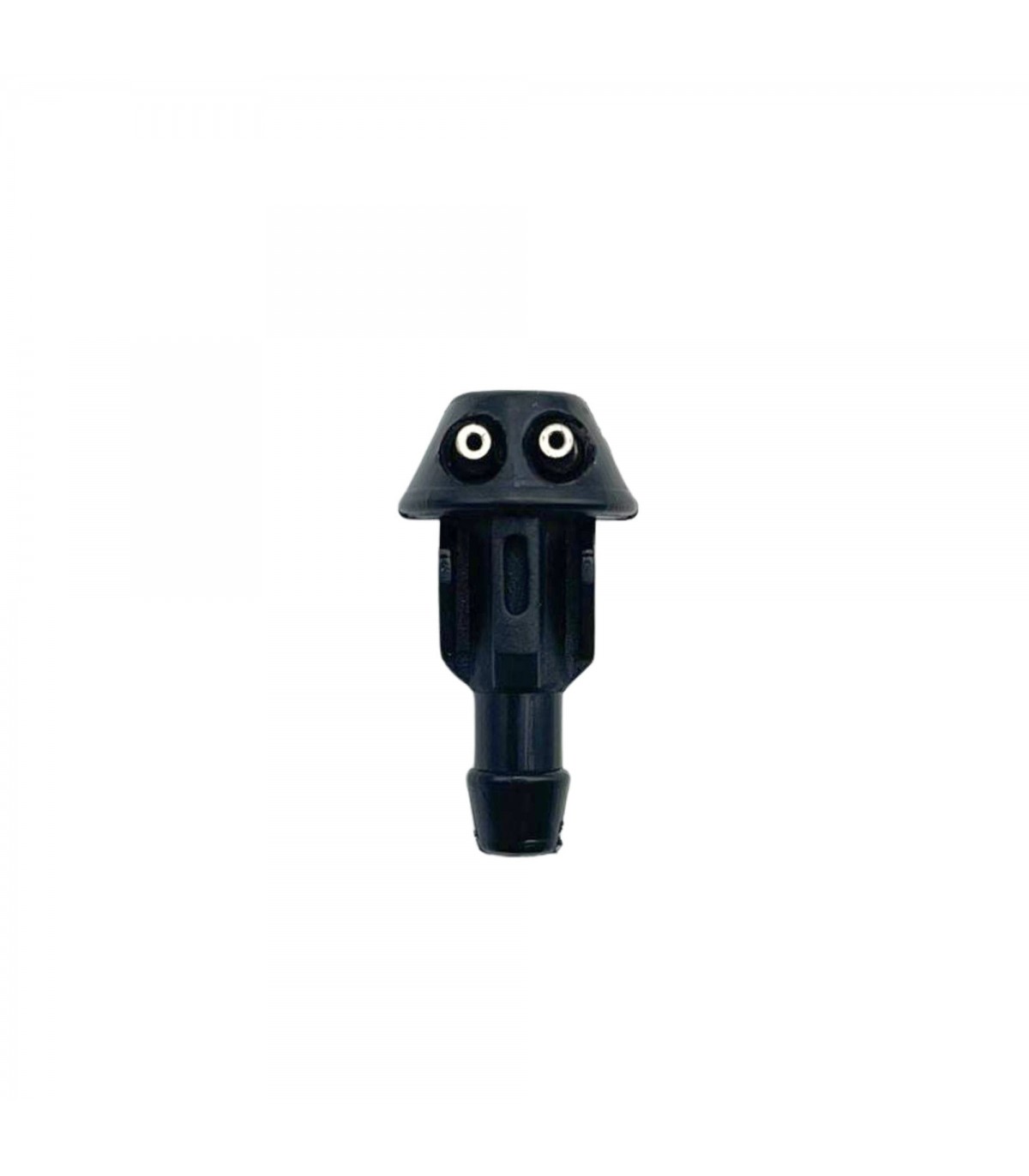 Black plastic washer nozzle