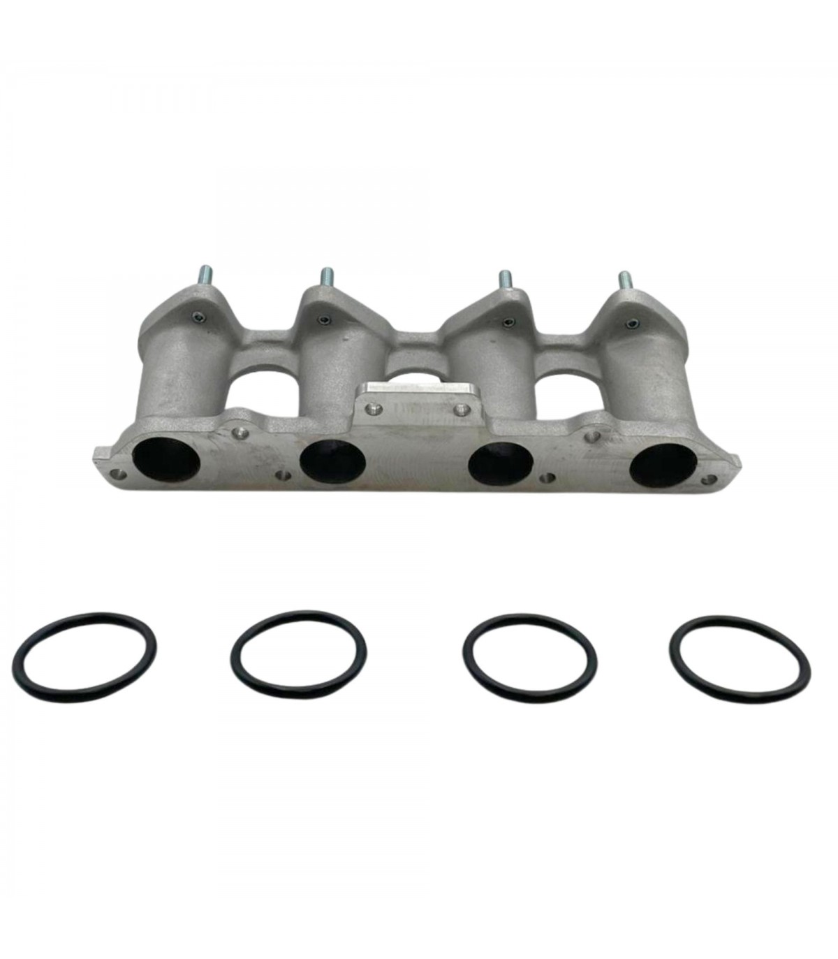 Pipe d'admission en aluminium pour le montage de 2 carburateurs Weber 40 DCOE - Rallye 3 - 3