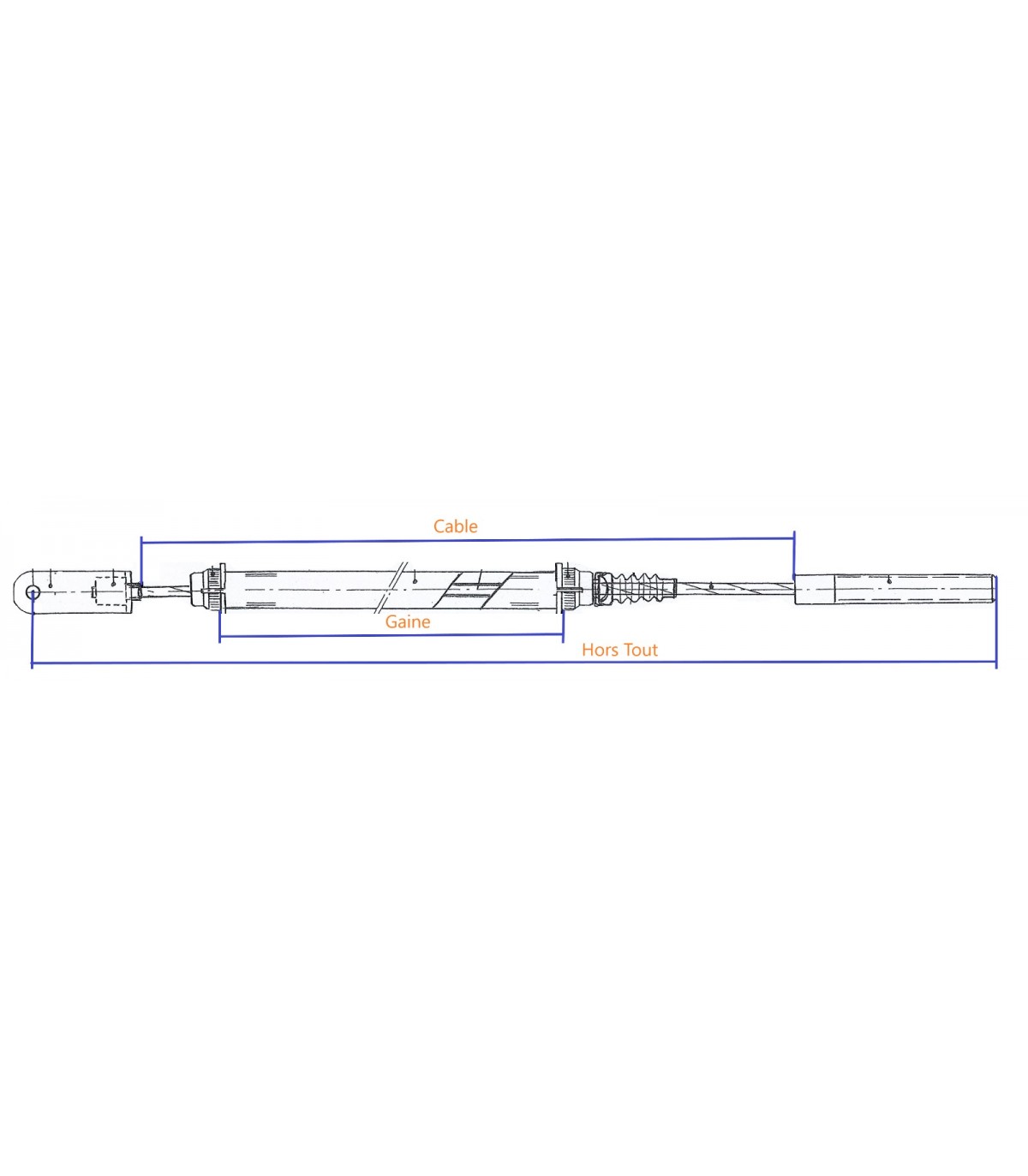 Accelerator cable - 3
