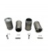 Set of 4 pistons and 4 liners Ø54.5 Ø62.5 base with full axis segments - 1