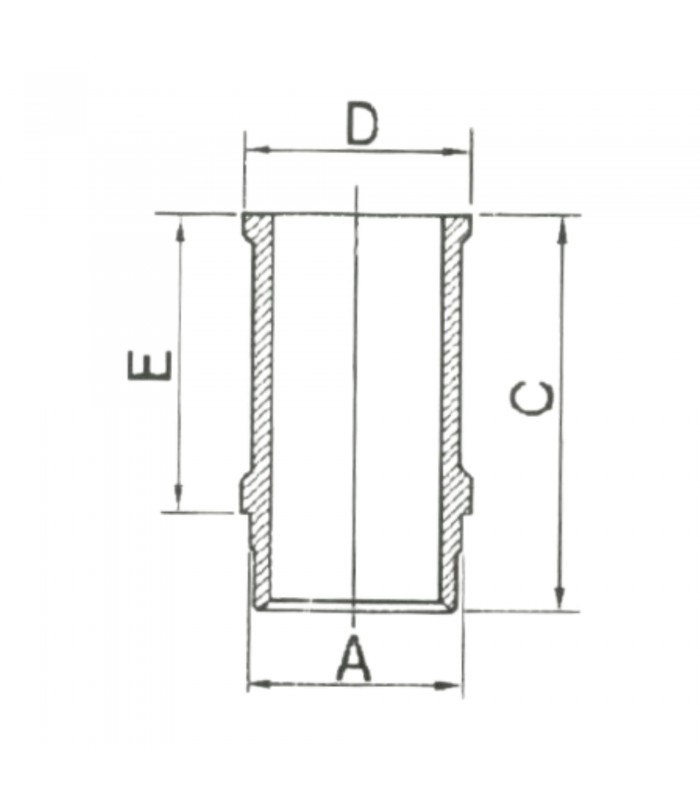 Set of 4 liners and 4 pistons with segments and pins (complete) - Ø 79mm (Engine 1647cc) - 2
