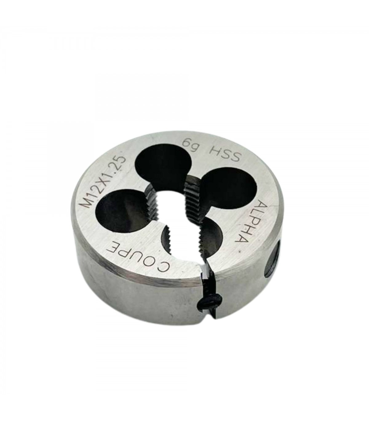 Filière ronde à cage Ø 38,1mm - M12x125 (Pas à droite) - 2