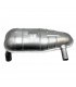 Exhaust silencer - R4 / 4L - Ø40 / Ø35mm - Ref 7700578691 - 1