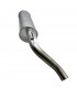 Rear silencer - R16 - Ref 7701348078 / 7700504160 / 1108114307 - 3