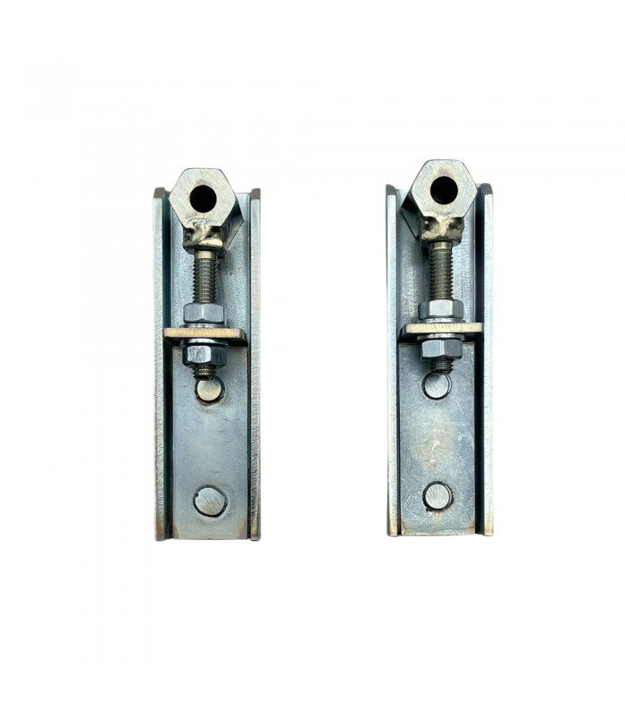 Pair of adjustable rack support