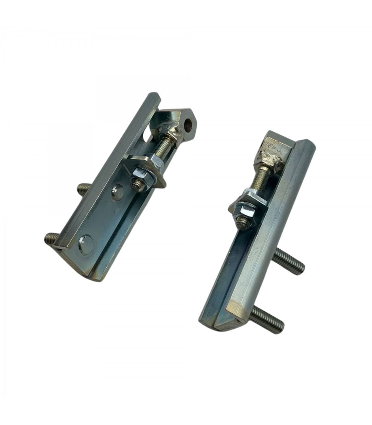 Pair of adjustable rack support