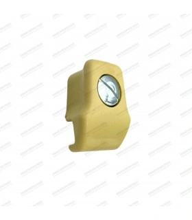 Verrou Beige de vitre coulissante arrière à coller - R4 / 4L - 1