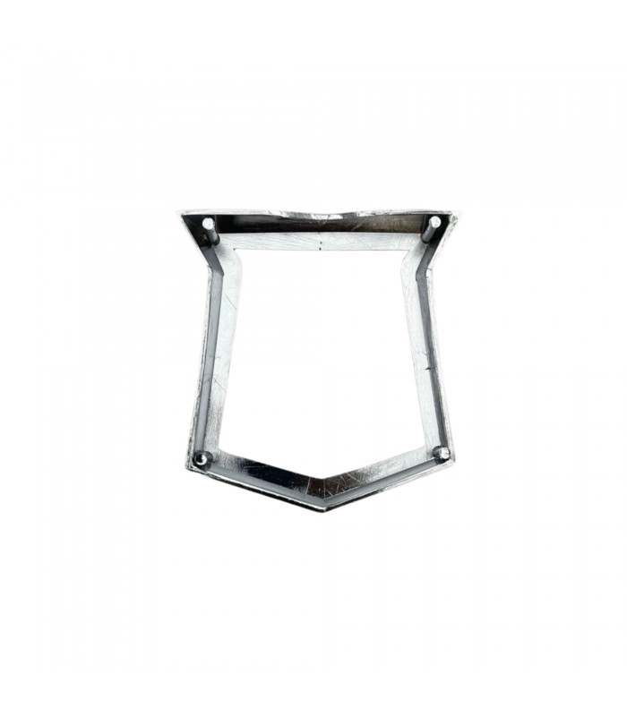 Entourage en plastique chromé de monogramme de capot Avant - Dauphine - 2