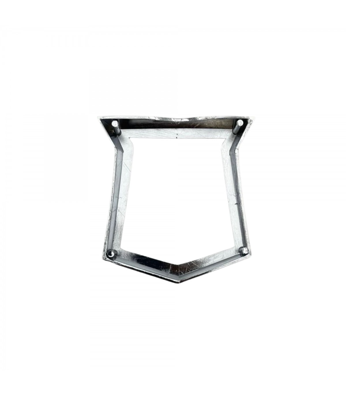 Entourage en plastique chromé de monogramme de capot Avant - Dauphine - 2